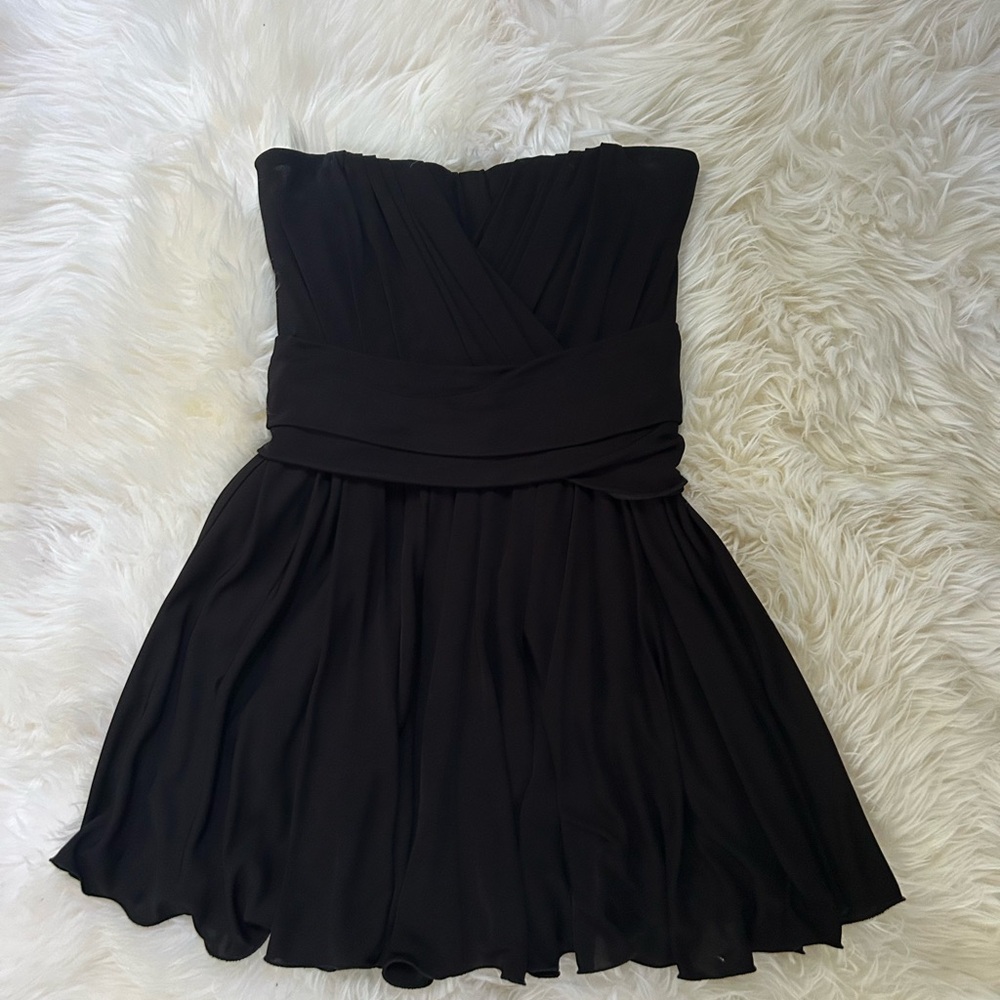 Dolce & Gabbana Black Strapless Dress